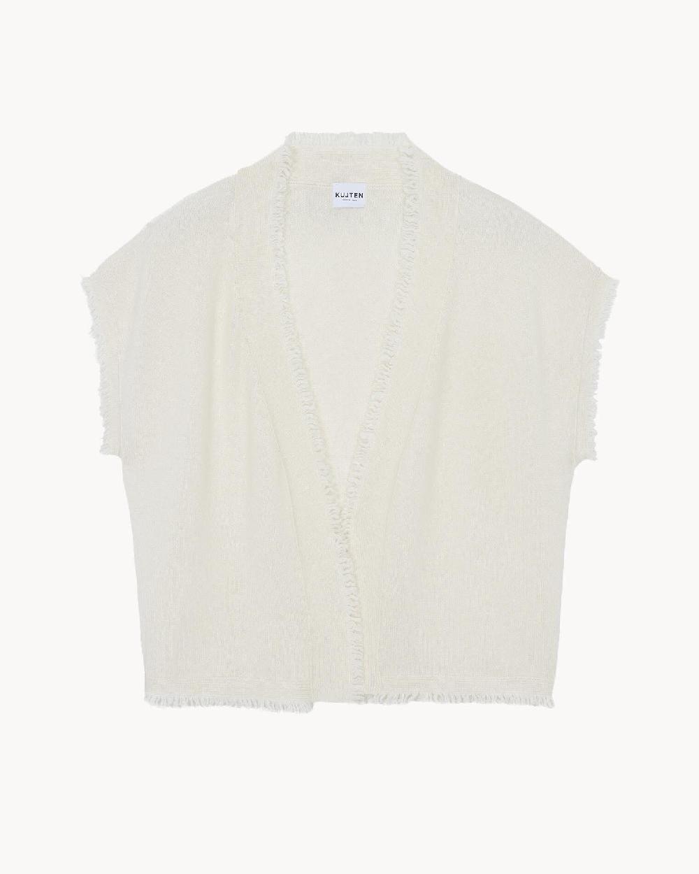 Kujten Gilet Nessa Gilet Cachemire Sans Manches 4 Fils