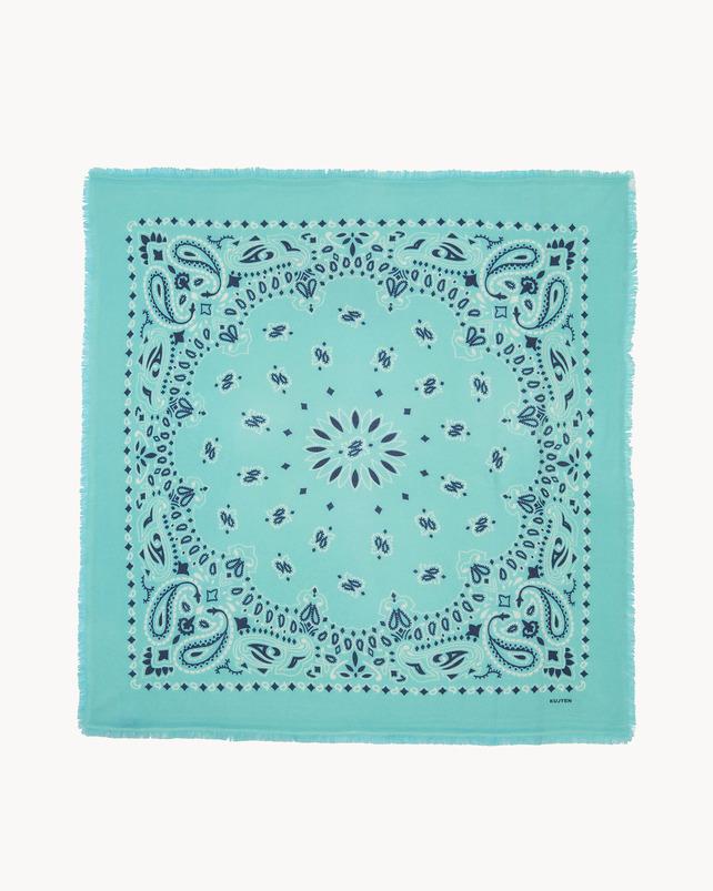 kujten Grand bandana hachiko bico Grand Bandana Cachemire 2 fils