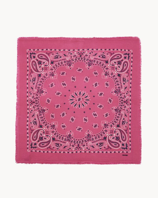 kujten Grand bandana hachiko bico Grand Bandana Cachemire 2 fils