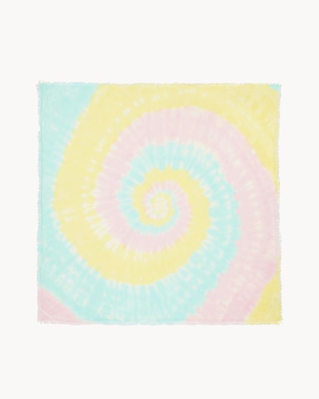 kujten Grand bandana hachiko sunny Grand bandana cachemire tie & dye 2 fils