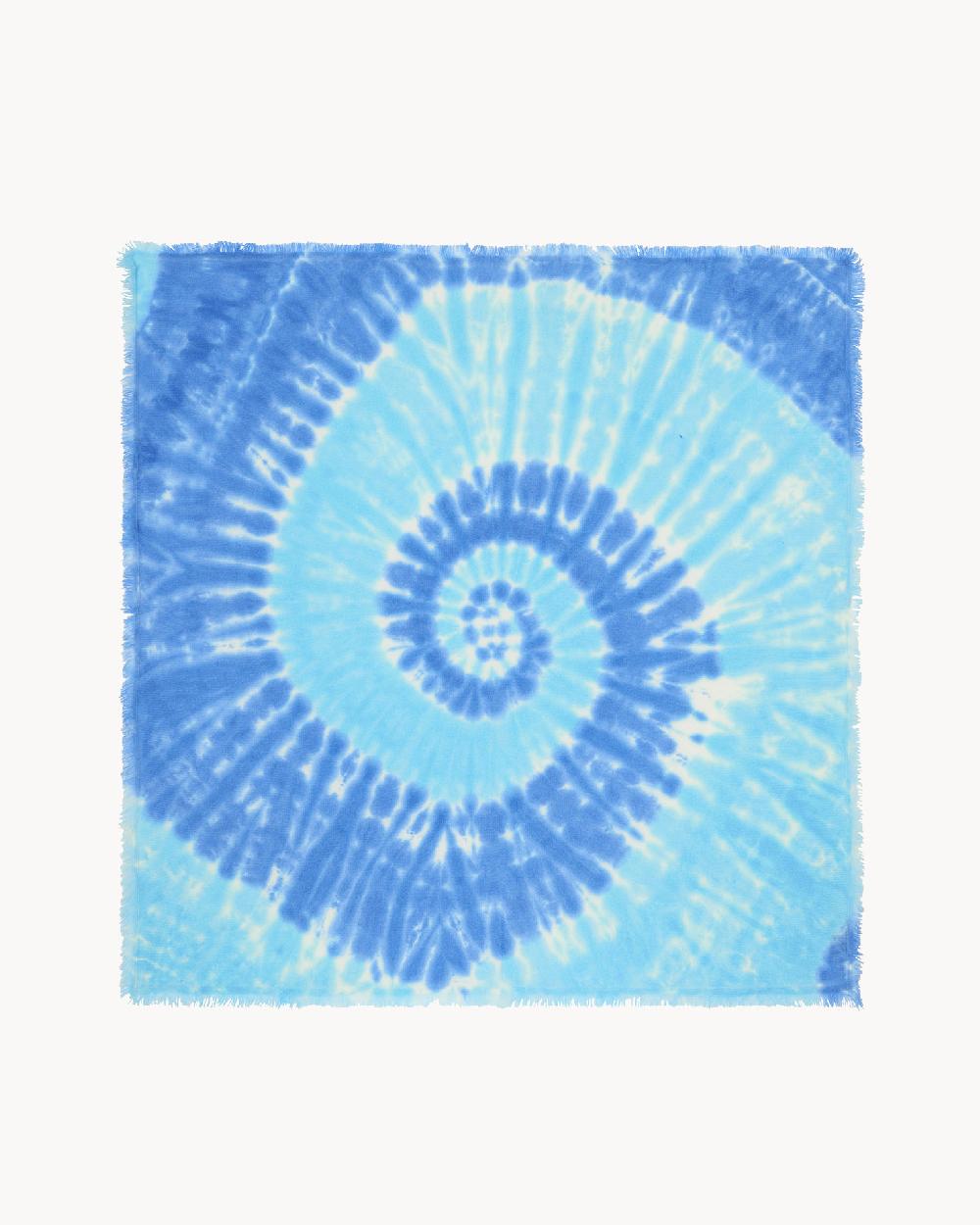 Kujten Grand Bandana Hachiko Sunny Grand Bandana Cachemire Tie & Dye 2 Fils