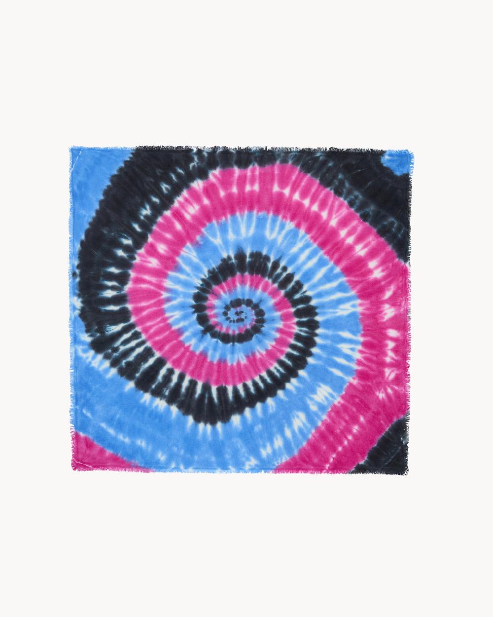 Kujten Grand Bandana Hachiko Sunny Grand Bandana Cachemire Tie & Dye 2 Fils