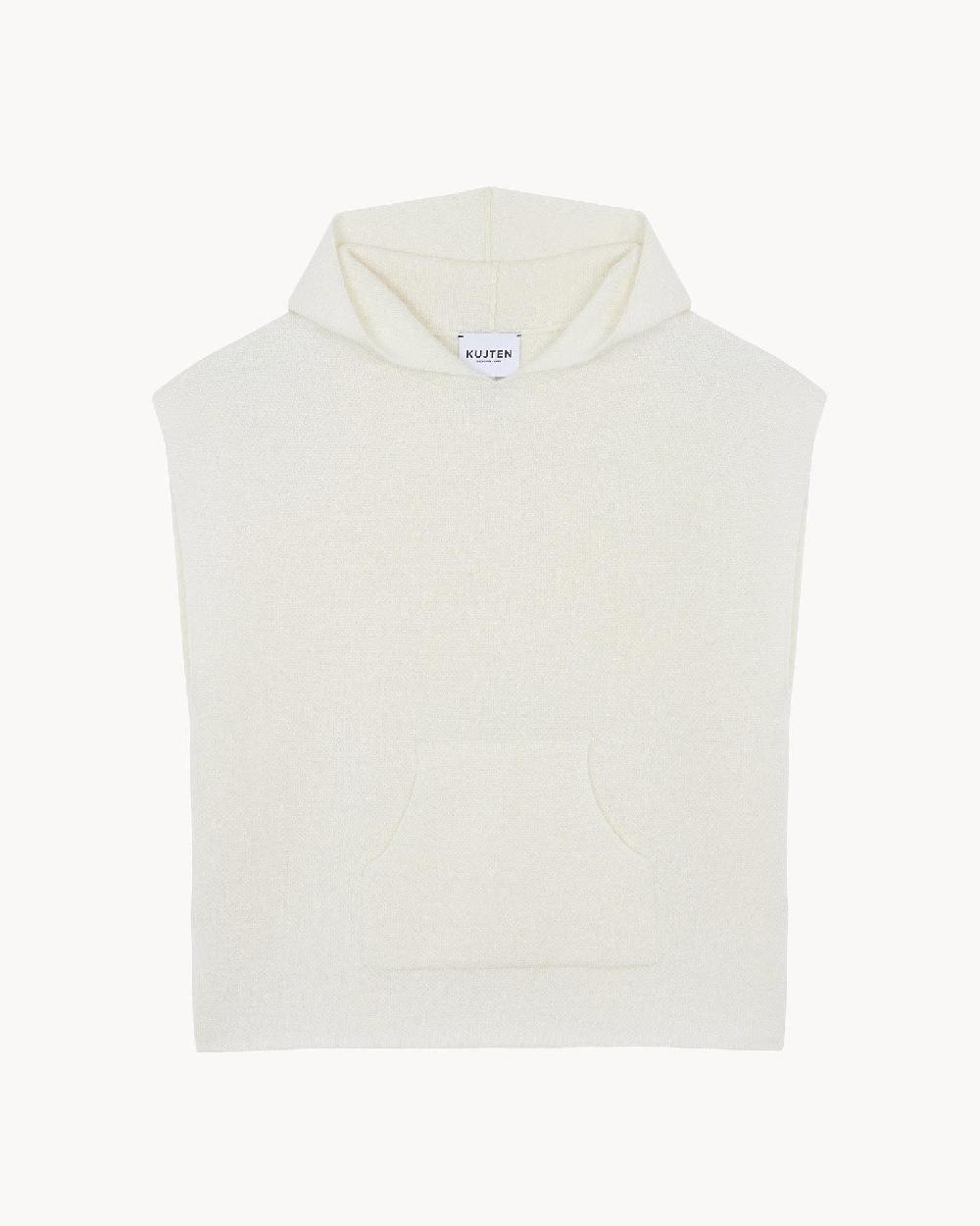 Kujten Hoodie Beck Hoodie Oversize Sans Manches Cachemire 4 Fils