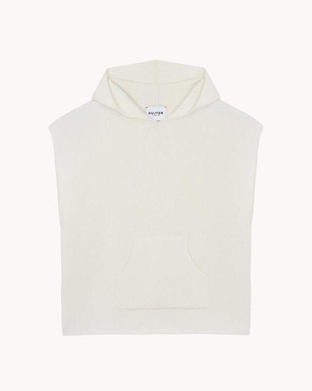 kujten Hoodie beck Hoodie Oversize Sans Manches Cachemire 4 fils