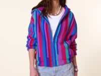 Kujten Hoodie Budi Hoodie Zippé Double Cachemire 6 Fils