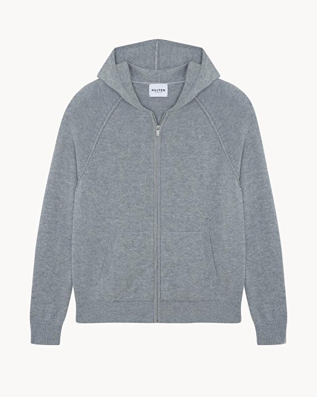 Kujten Hoodie Doudy Pull Hoodie Cachemire Homme 2 Fils