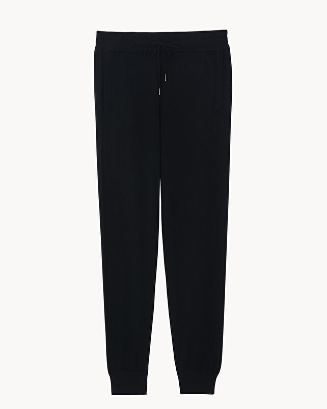 Kujten Jogging Jog Jogging Cachemire Homme Coupe Droite