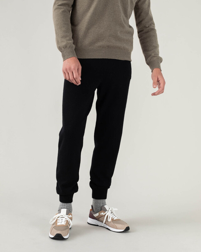 kujten Jogging jog Jogging cachemire homme coupe droite