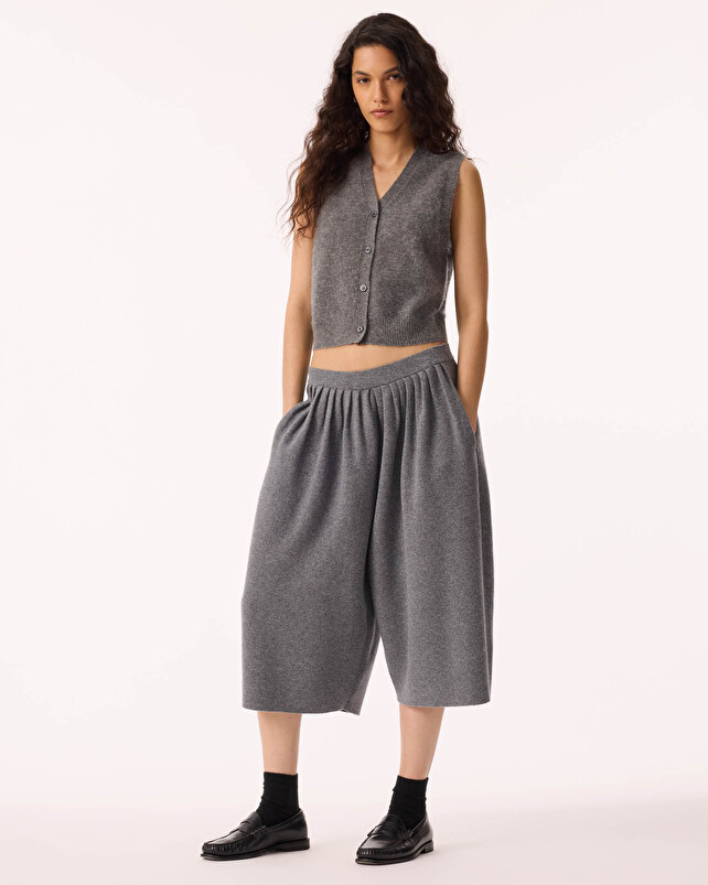 Kujten Jupe-culotte Soren Jupe-Culotte Longue Cachemire 2 Fils