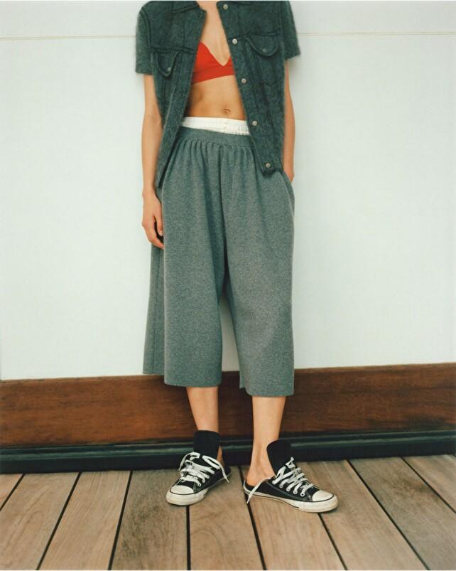 kujten Jupe-culotte soren Jupe-Culotte Longue Cachemire 2 fils