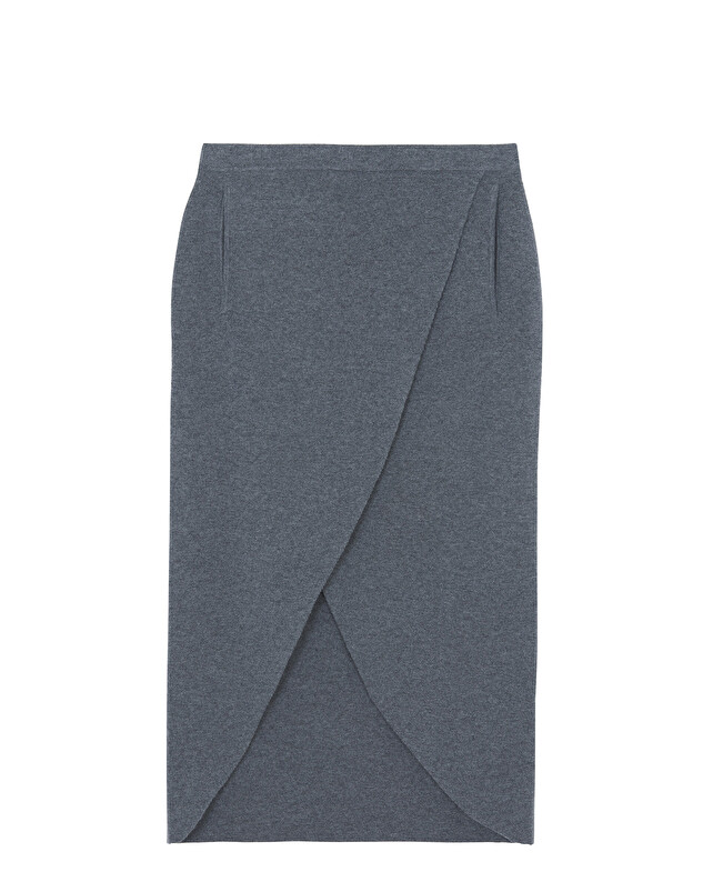 kujten Jupe gs solange Jupe Porte-Feuille Cachemire Milano 2 fils