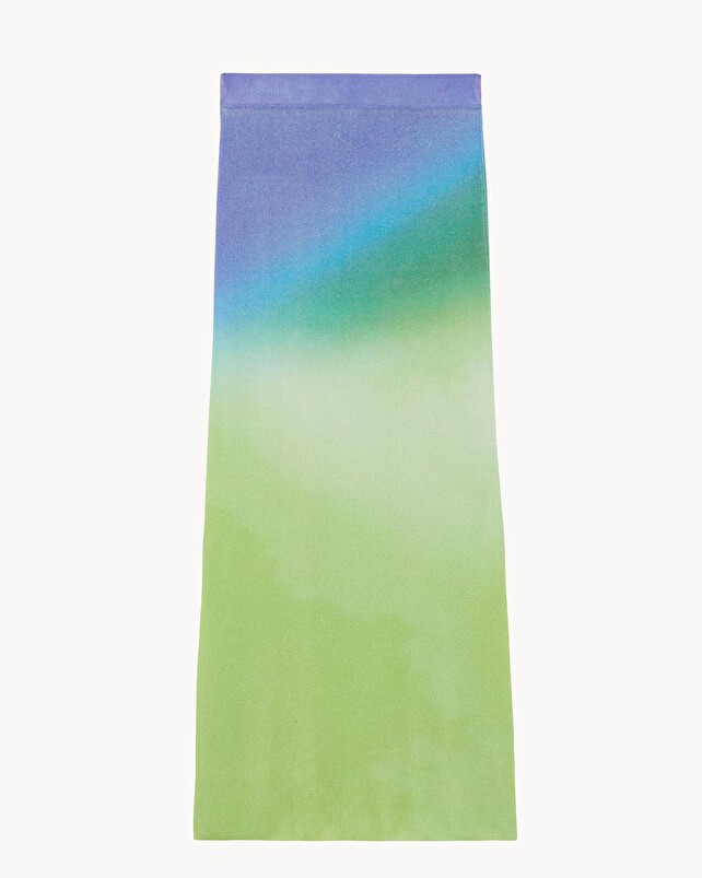 kujten Jupe kisar Jupe Longue Soie et Cachemire 1 fil