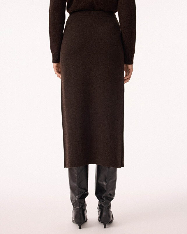 Kujten Jupe Solange Jupe Porte-Feuille Cachemire Milano 2 Fils