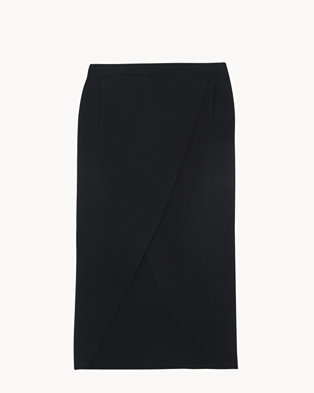 Kujten Jupe Solange Jupe Porte-Feuille Cachemire Milano 2 Fils