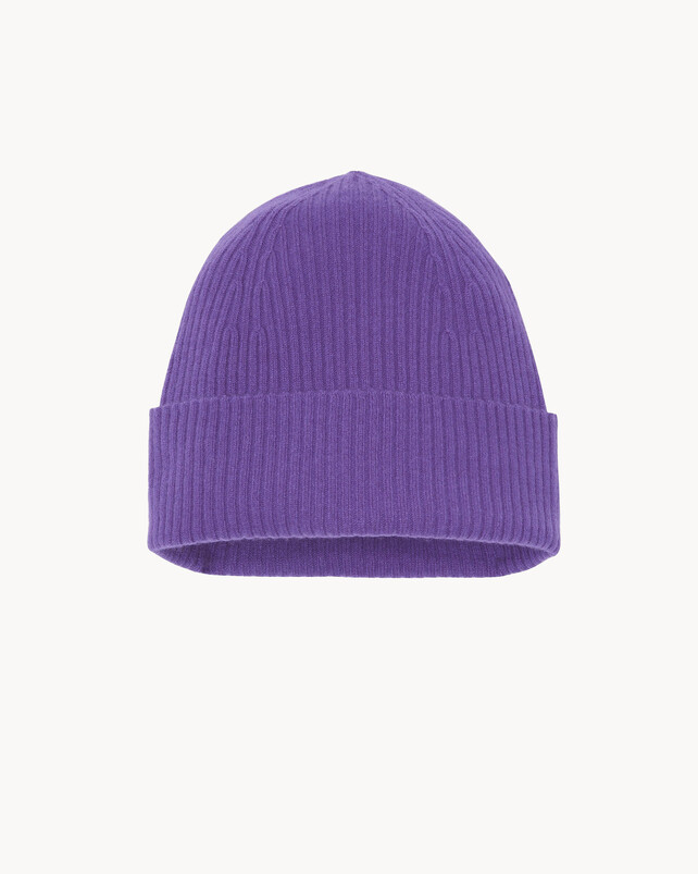 kujten Bonnet lilou Bonnet cachemire à revers