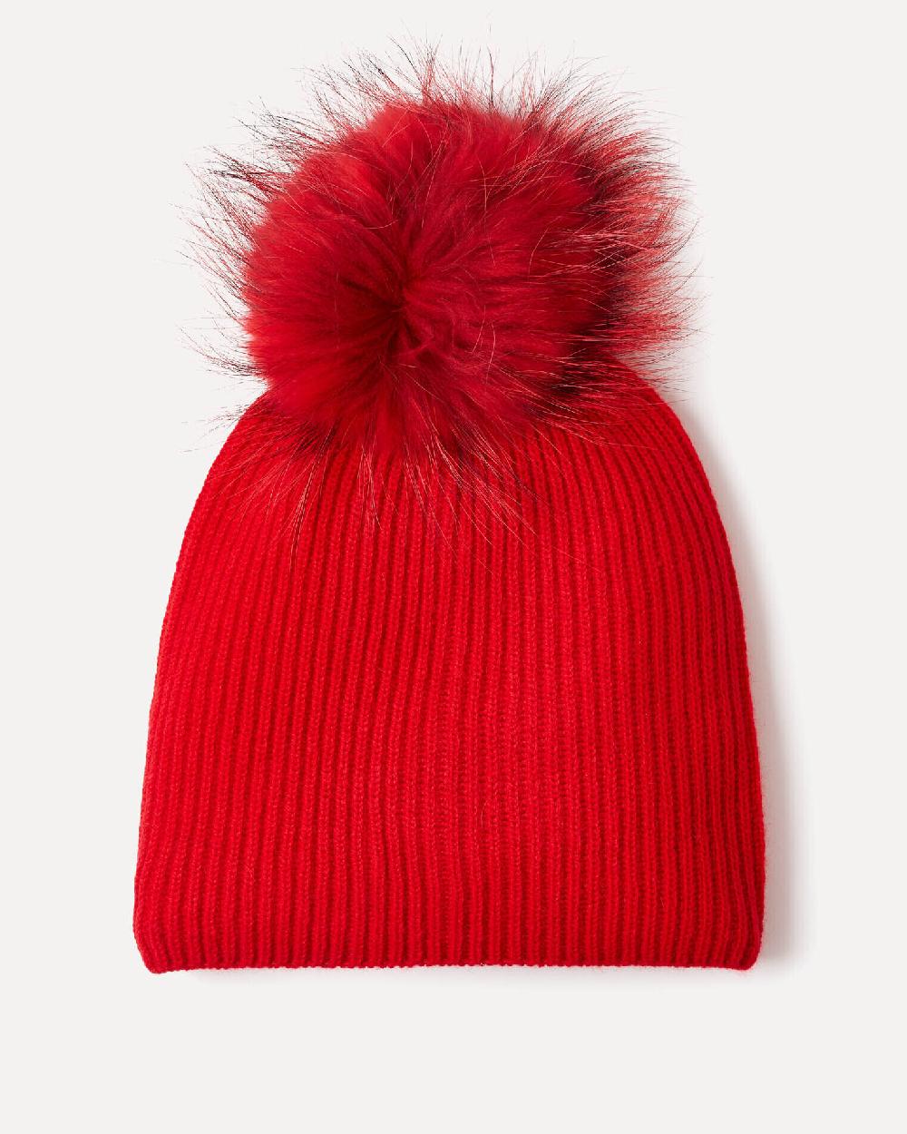 Kujten Bonnet Maya Bonnet Cachemire Pompon Mixte