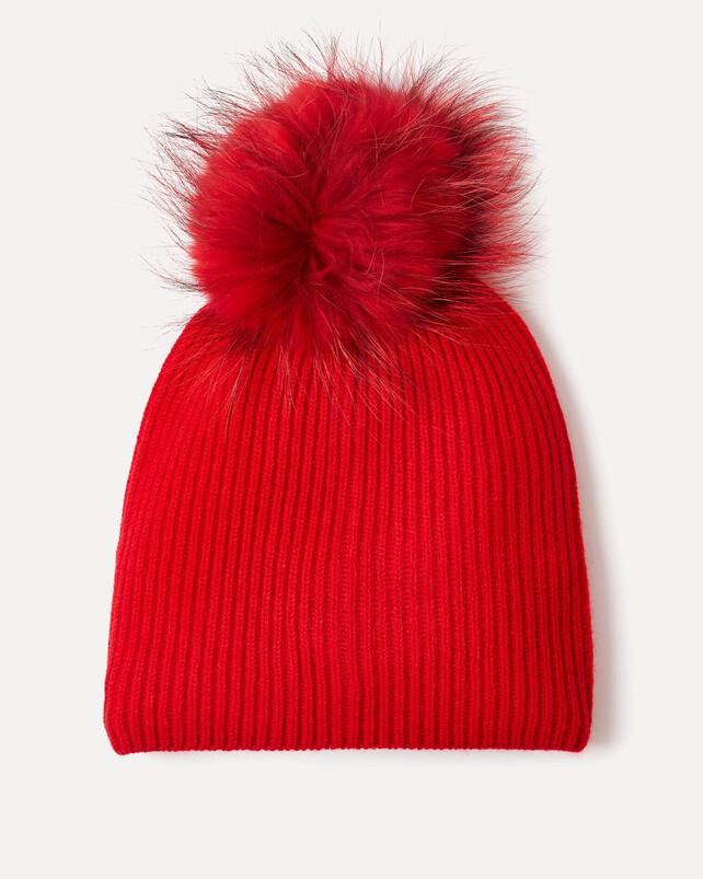 kujten Bonnet maya Bonnet cachemire pompon mixte