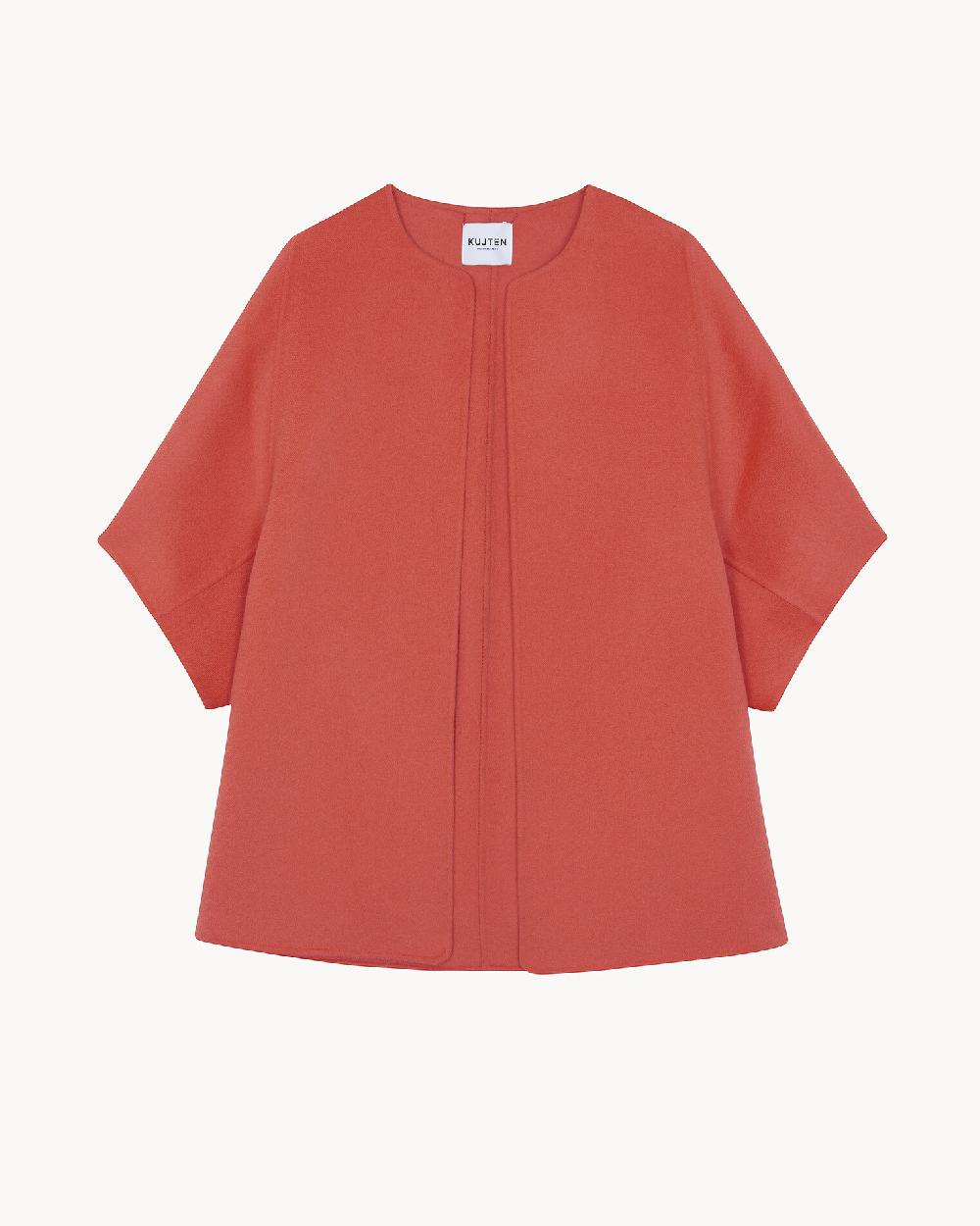 Kujten Cape Asi Cape En Cachemire Courte Kimono