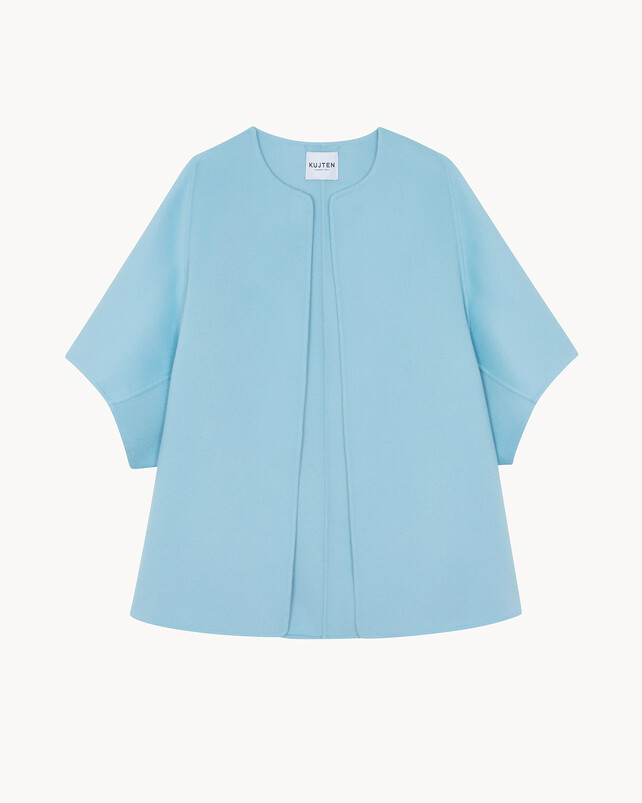 kujten Cape asi Cape en cachemire courte kimono