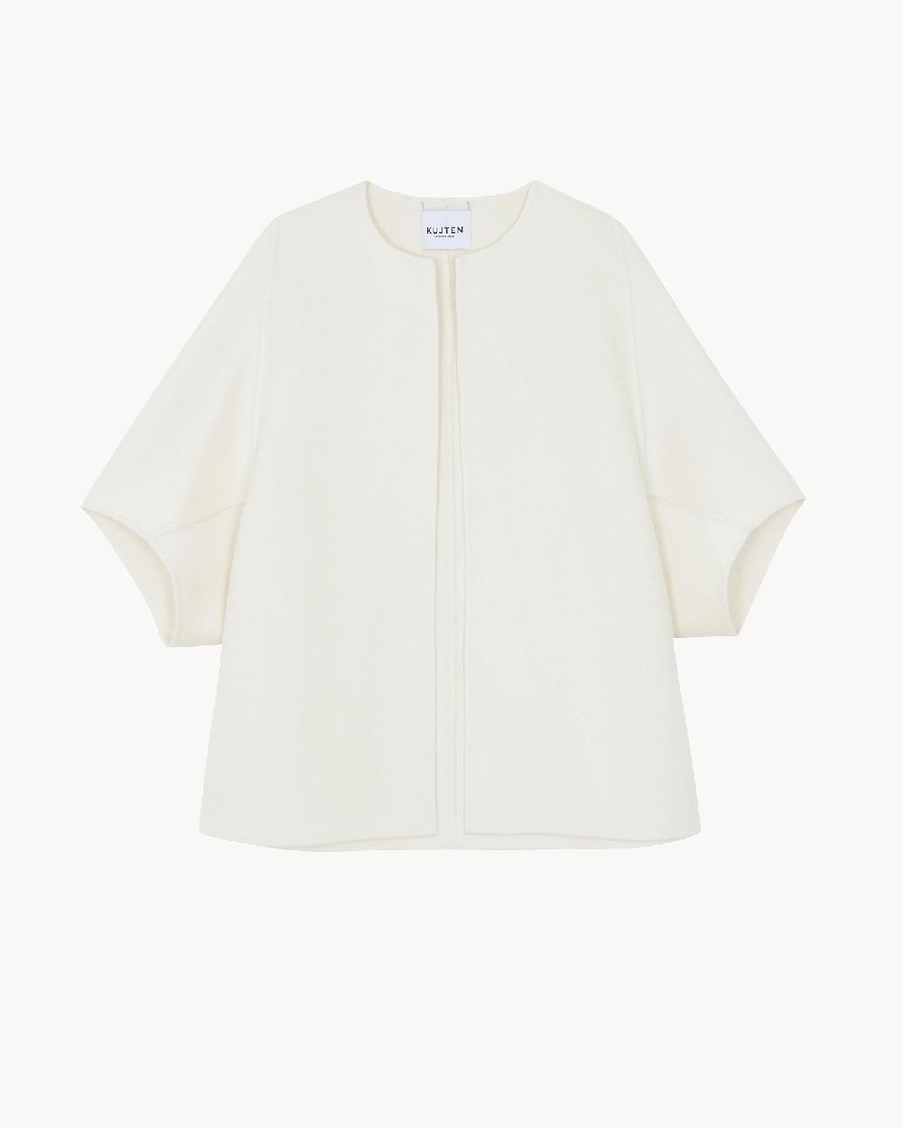 Kujten Cape Asi Cape En Cachemire Courte Kimono