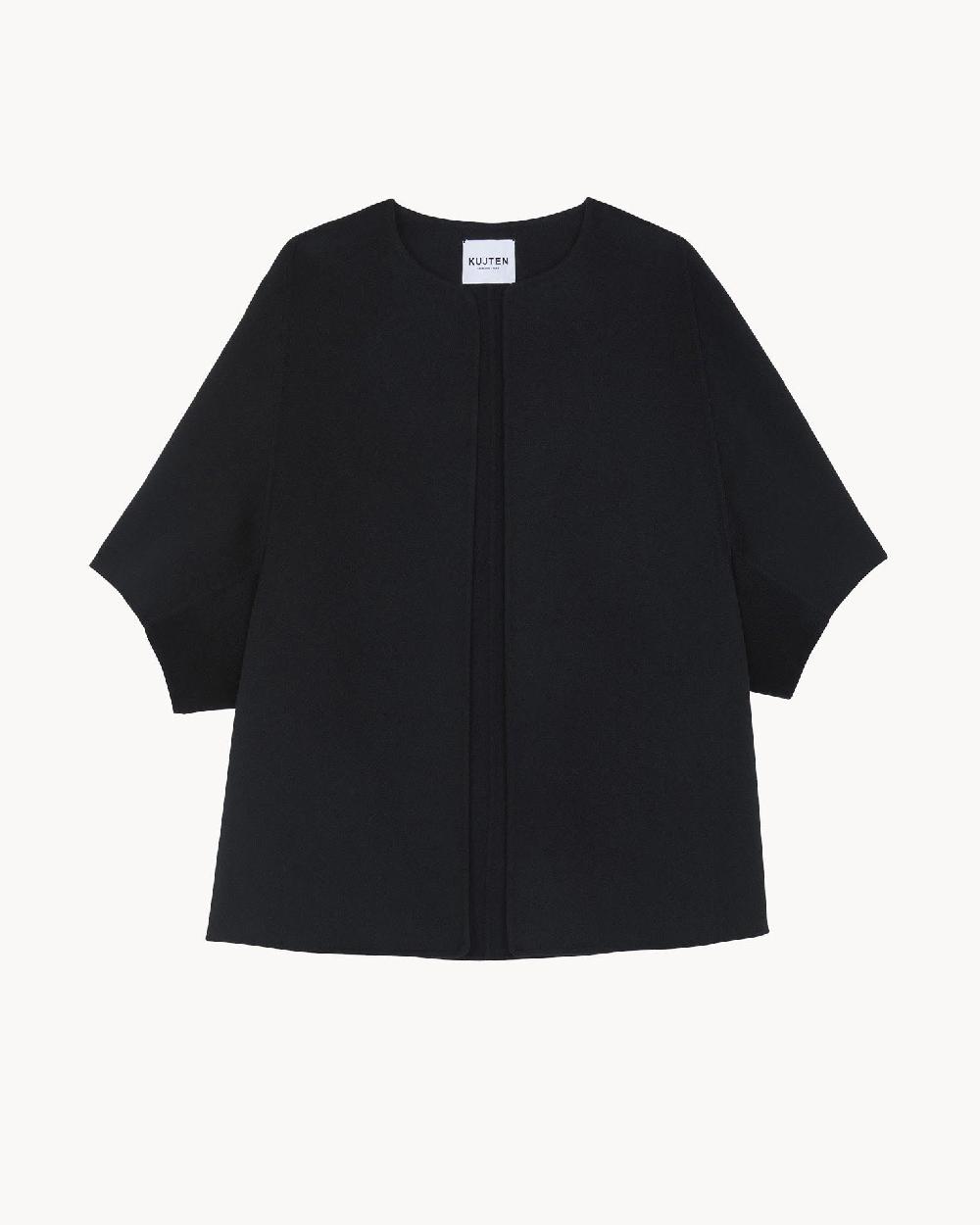 Kujten Cape Asi Cape En Cachemire Courte Kimono