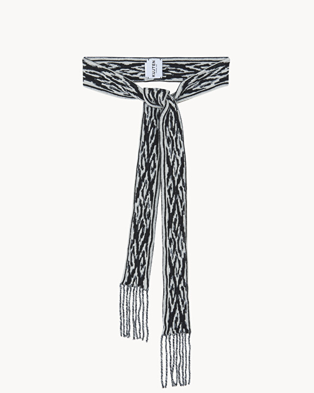kujten Ceinture ikat Ceinture Cachemire