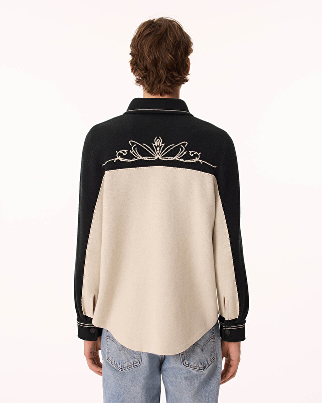 Kujten Chemise Carter Chemise Cachemire Unisexe