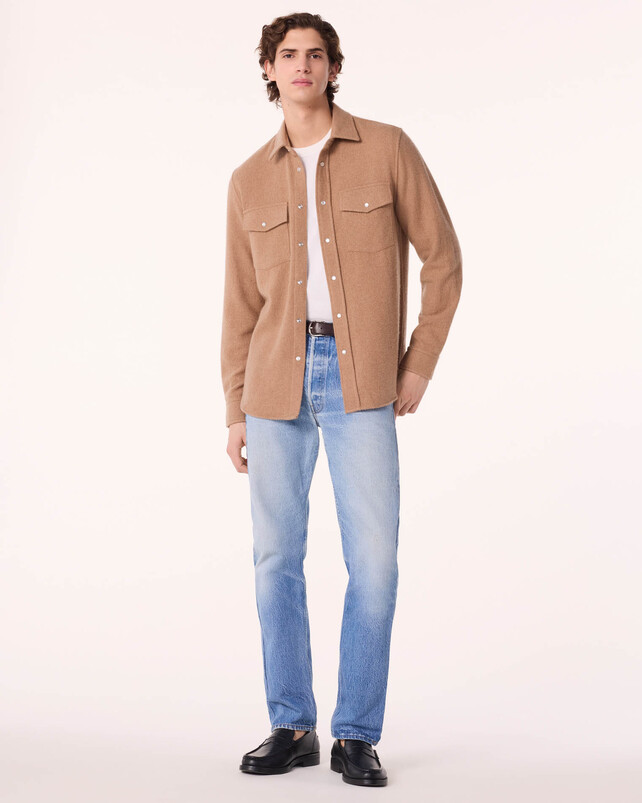 kujten Chemise timber Chemise Cachemire Homme