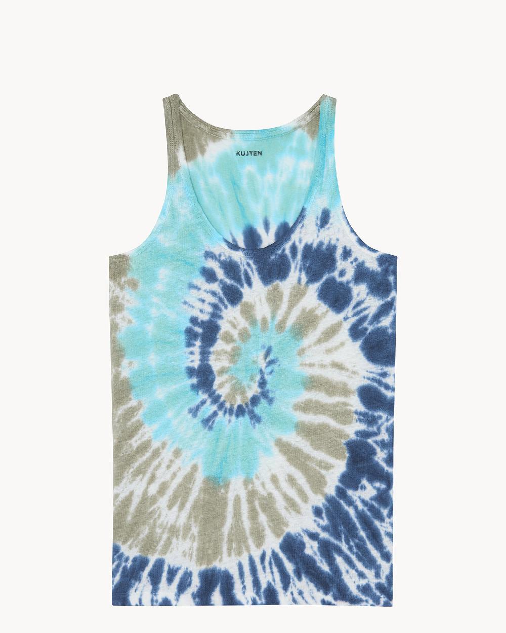 Kujten Débardeur Soft Sunny Débardeur Lin Tie & Dye