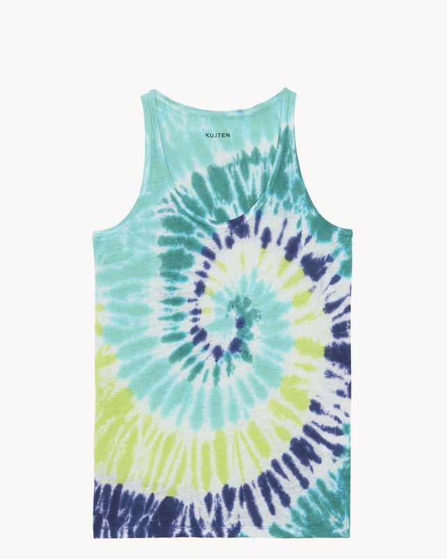 kujten Débardeur soft sunny Débardeur lin tie & dye