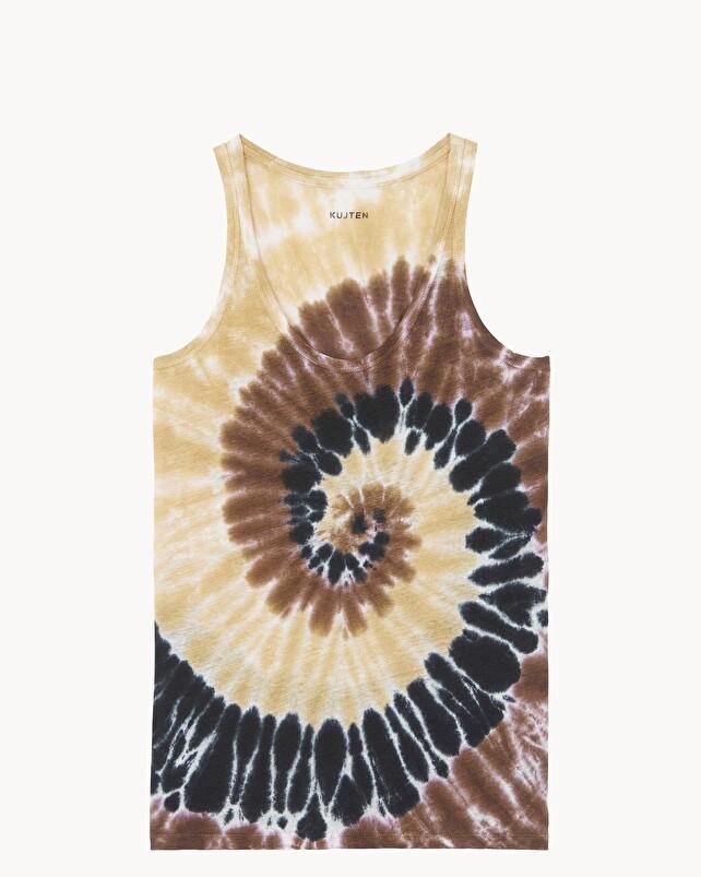 kujten Débardeur soft sunny Débardeur lin tie & dye