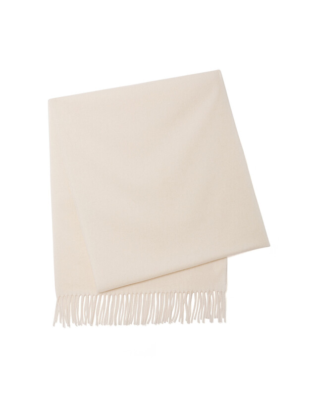 kujten Écharpe bari Écharpe cachemire tissée unie