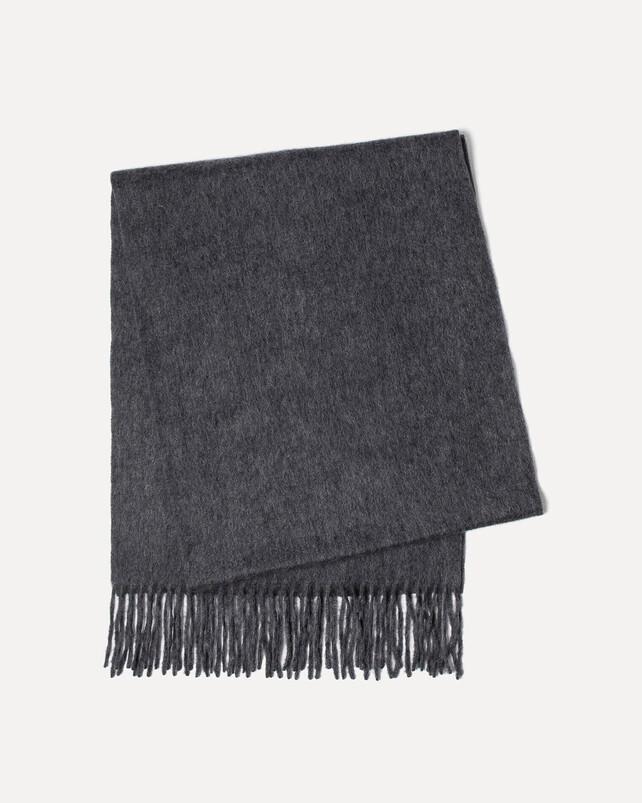 kujten Écharpe bari Écharpe cachemire tissée unie