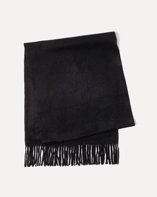 kujten Écharpe bari Écharpe cachemire tissée unie