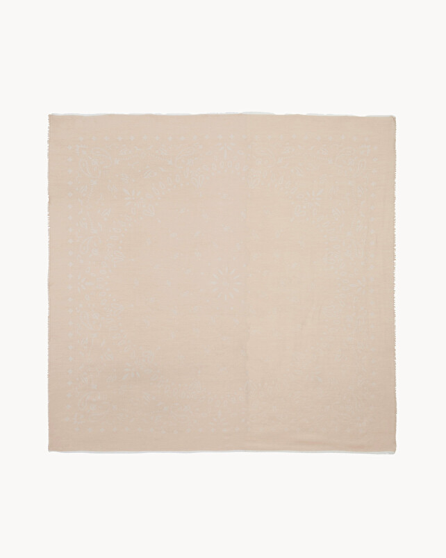 kujten Étole pierrot Étole Soie Cachemire