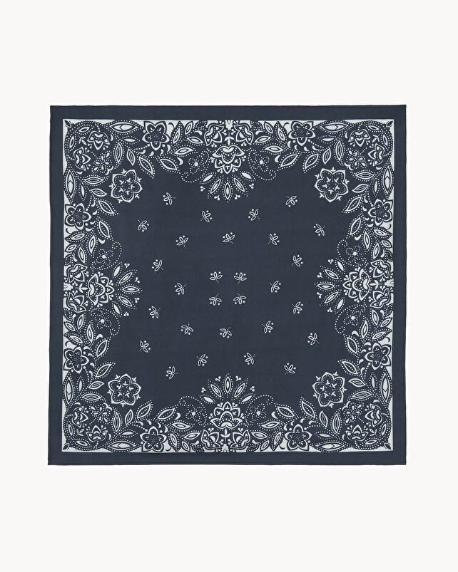 kujten Grand bandana helia Foulard cachemire
