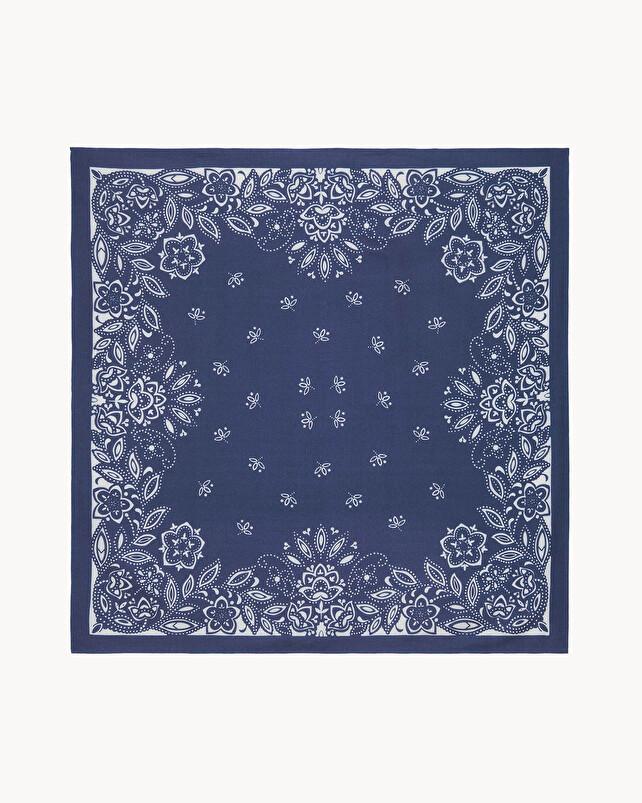 kujten Grand bandana helia Foulard cachemire