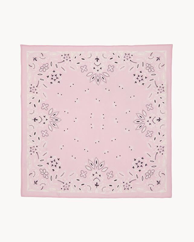 kujten Grand bandana helia Foulard cachemire