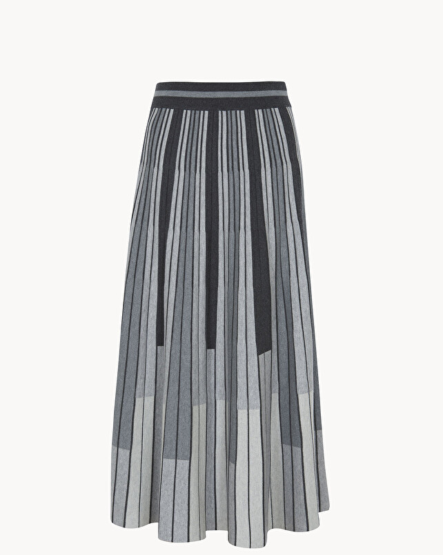 Kujten Jupe Aikido Jupe Longue Soie Cachemire