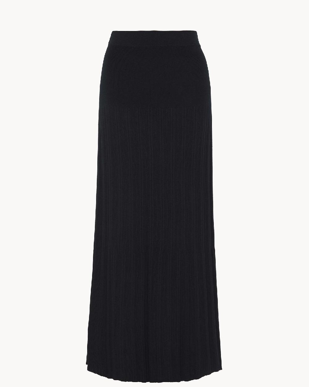 Kujten Jupe Dinga Jupe Longue Rayé Soie Cachemire