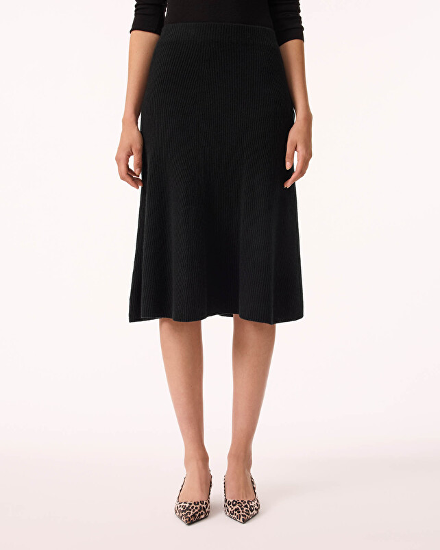 Kujten Jupe Kimchio Jupe Cachemire Évasée 2 Fils