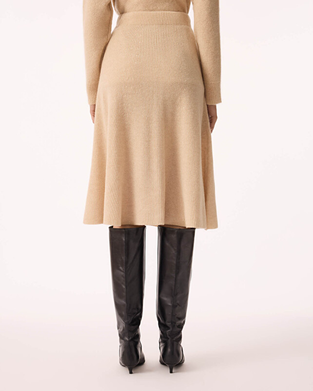 Kujten Jupe Kimchio Jupe Cachemire Évasée 2 Fils