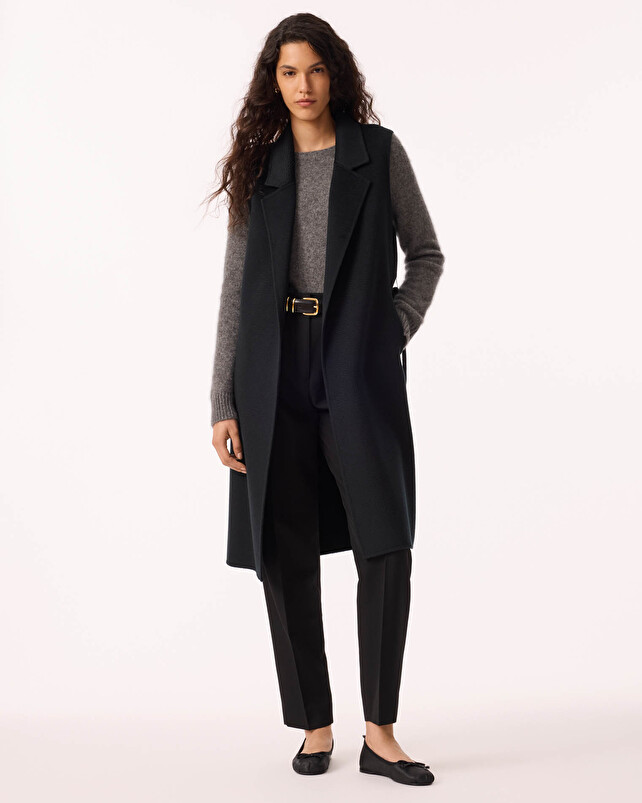 kujten Manteau manon Manteau Long Cachemire