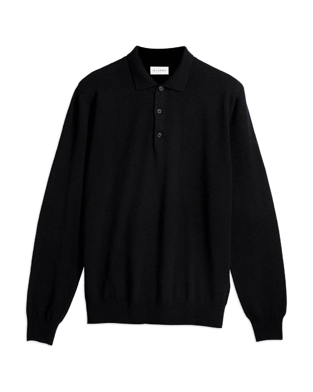 Kujten Polo Daniel M Polo Cachemire Avec Boutons