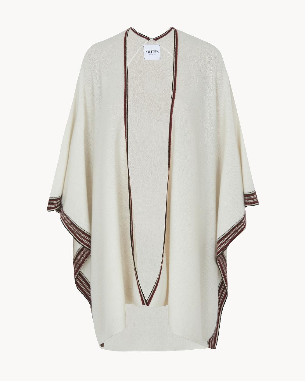 Kujten Poncho Bayi Poncho Cachemire Multicolore