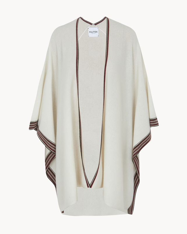 kujten Poncho bayi Poncho Cachemire Multicolore