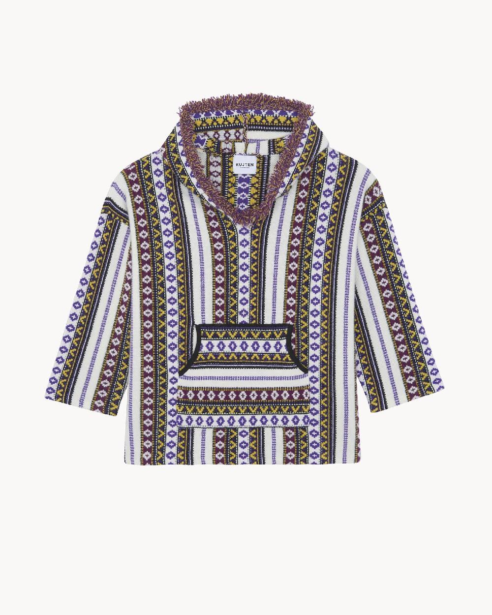 Kujten Poncho Nyo Poncho Oversize Cachemire 4 Fils