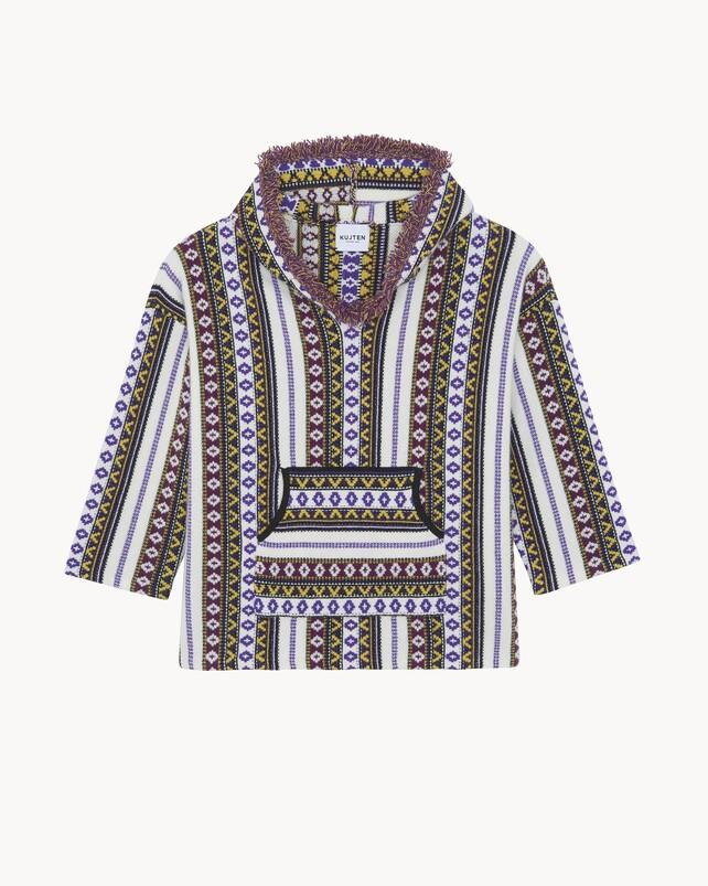 kujten Poncho nyo Poncho Oversize Cachemire 4 fils