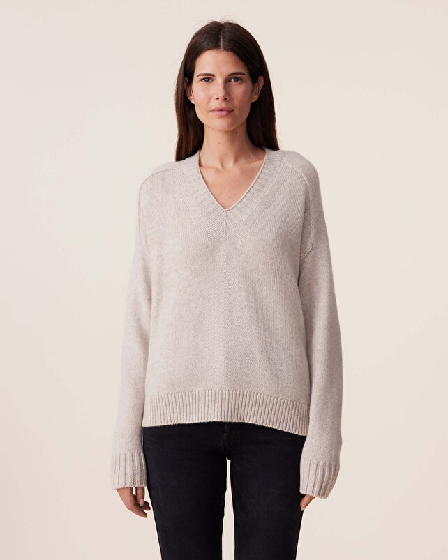 Kujten Pull Alana Pull Cachemire Col V 6 Fils