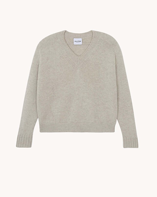 Kujten Pull Alana Pull Cachemire Col V 6 Fils